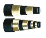 High voltage wire winding hose