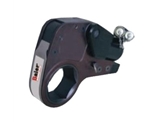 Hollow hydraulic torque wrench